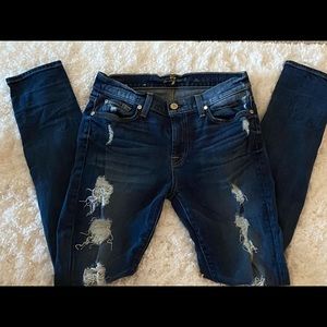 New Years Flash sale! 
Gently used 7 for all mankind jeans